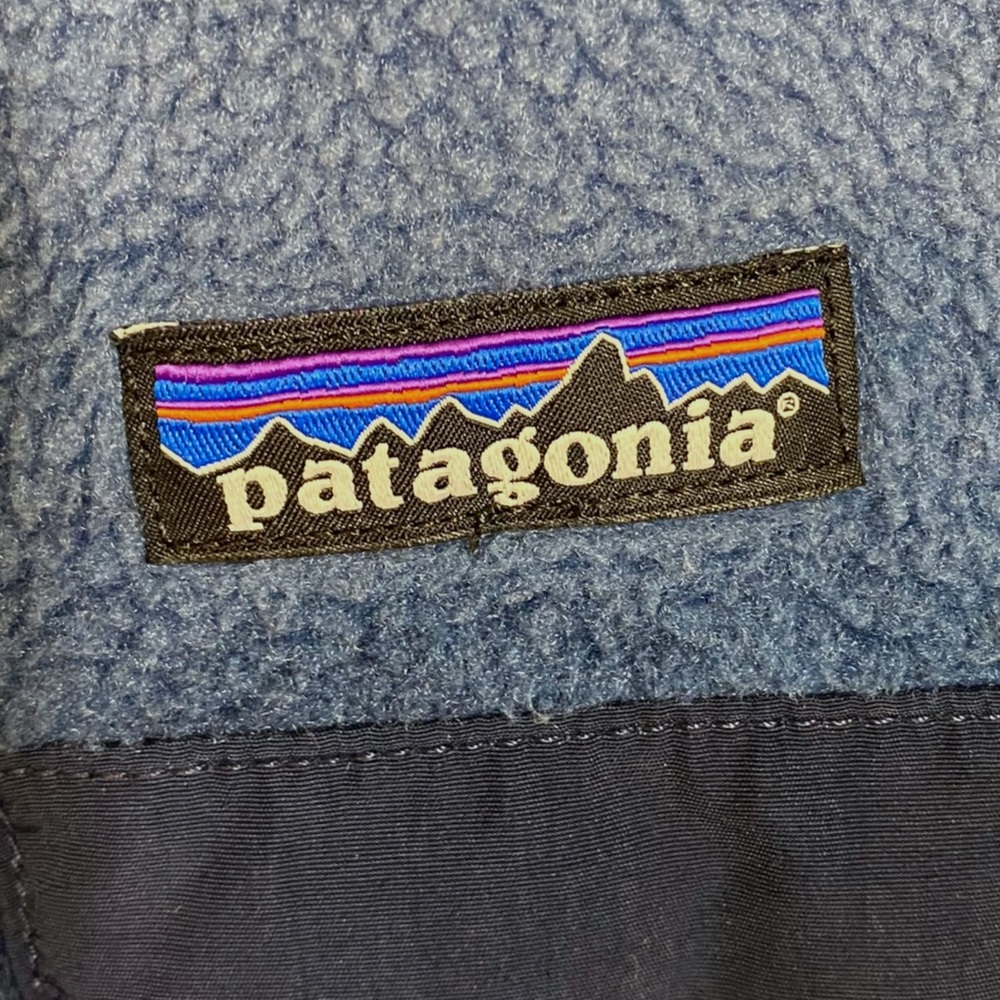 Patagonia Synchilla Hand Dipped Navy Blue Snap-T Fleece Pullover Mens XS - Picture 3 of 6